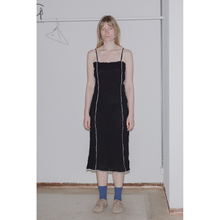 BASERANGE 法国 亚麻 棉 吊带连衣裙