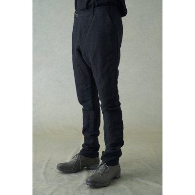 DEVOA  亚麻弯刀裤 男