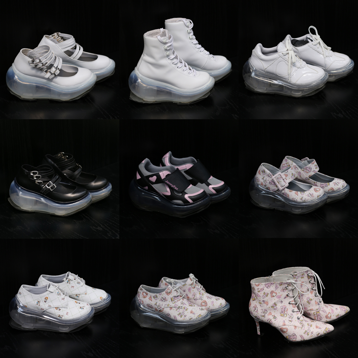 透明气垫原版玛丽·简鞋