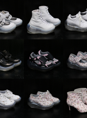 50%OFF Jenny Fax 日本 透明气垫原版玛丽简增高鞋 系列合集