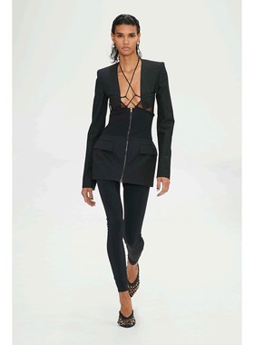 80%OFF Nensi Dojaka 梭织混合夹克连衣裙 commonplace