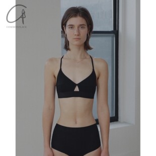 commonplace 舒适露背无钢圈 BASERANGE 交叉肩带女士文胸