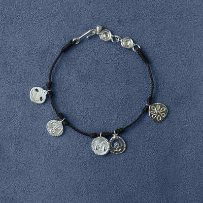 SALE E PEPE 纯银欢聚编绳手链