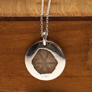 50%OFF Parts of Four 水晶圆盘项链 抛光纯银 手工 天然