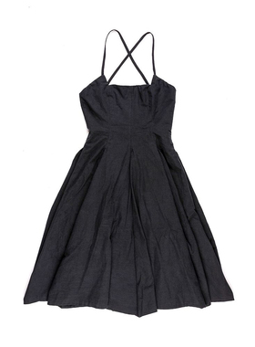 m.a+ 25秋冬 八褶方领长裙