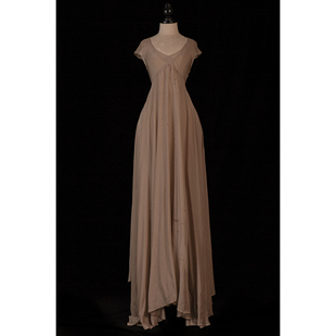 Mutedance 26春夏 圆领收腰连衣裙