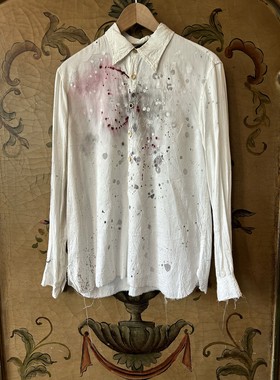 ARCHIVIO J.M.Ribot  手工涂漆衬衫 意大利