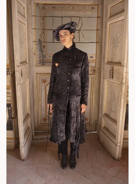 ARCHIVIO J.M.Ribot 天鹅绒大衣