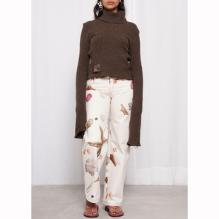 露背高领针织毛衣 ENTRUDO 70%OFF CONSTANÇA