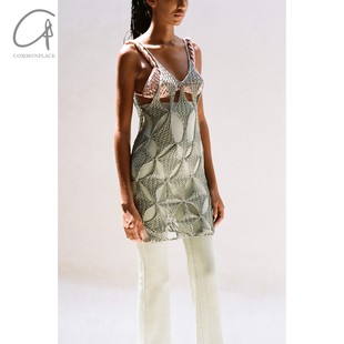 阿盖尔蕾丝宽松迷你连衣裙 BOULDER 70%OFF ISA