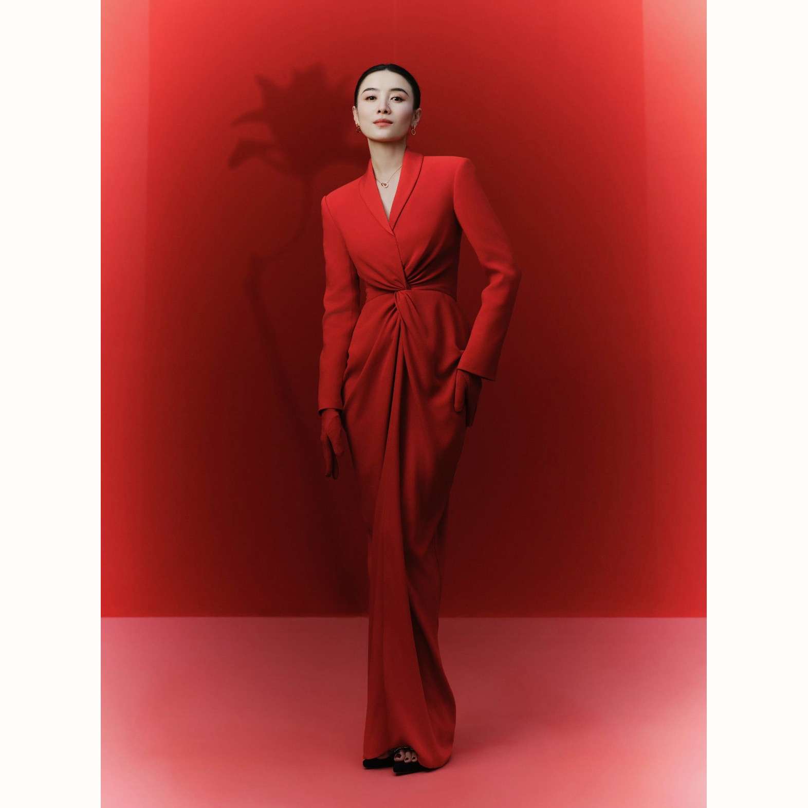 OUDE WAAG 精裁西装连衣裙