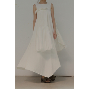 不规则拖地紧身无袖 70%OFF Atelier Tentative 连衣裙