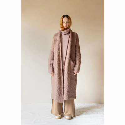 Daniel Andresen 纯羊绒长款和服开衫/外套 比利时