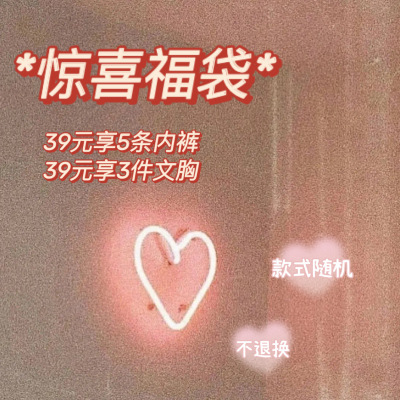 福袋内裤6条文胸5件套装4套