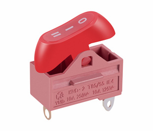 发廊专业大功率冷热风筒理发店电吹风机配件翘板船型电源开关10A