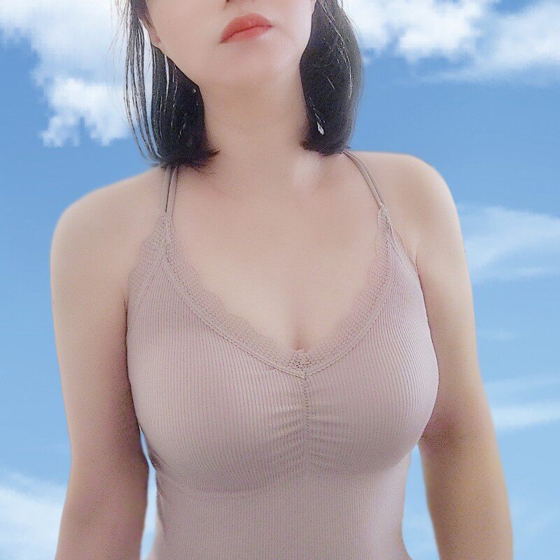 春季性感带胸垫吊带背心女小胸聚拢蕾丝紧身美体无缝内衣内搭打底