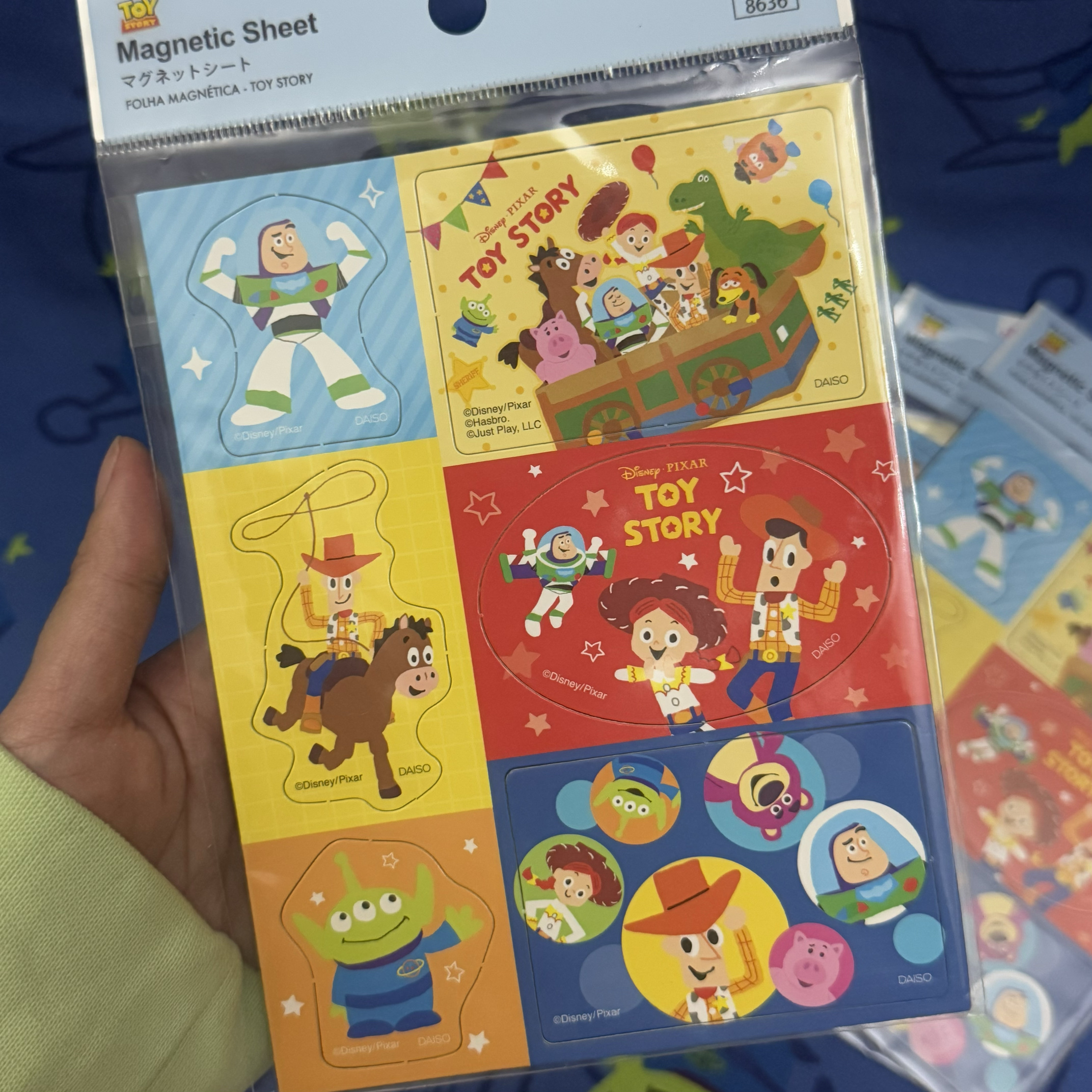 玩具总动员 卡通可爱磁铁三眼仔 toy story