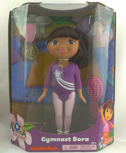 正品玩具 爱探险的朵拉Dora体操运动员 娃娃 28cm 亏本清货