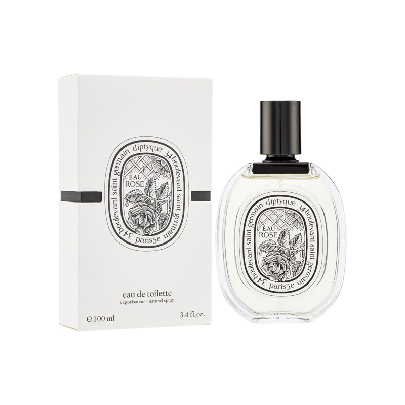 diptyque EAU ROSE蒂普提克玫瑰之水女士淡香水持久香氛花果香调-封面