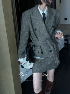外套套装 2025新款 气质百搭显瘦西装 时尚 女装
