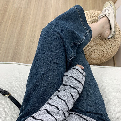 2026春夏四面弹直筒牛仔裤