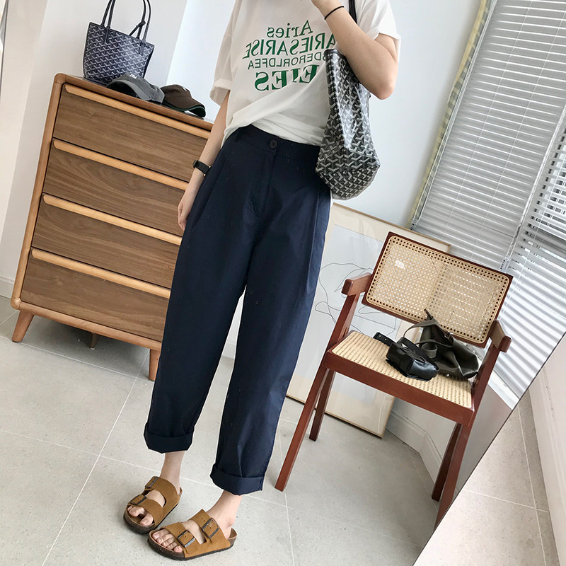 清仓特价 夏季超薄冰感日系休闲裤女新款宽松高腰显瘦哈伦阔腿裤,女装/女士精品,休闲裤,淘宝优惠券,粉丝福利购,淘宝优惠卷