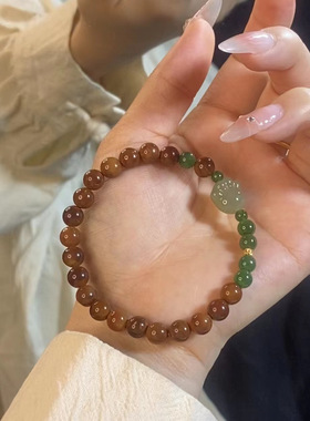 精品高抛库克圆珠手串女款流苏猫爪菩提配饰念珠男女款绕指柔文玩