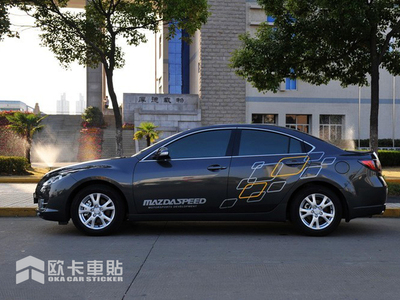 马自达睿翼昂克赛拉阿特兹车身贴