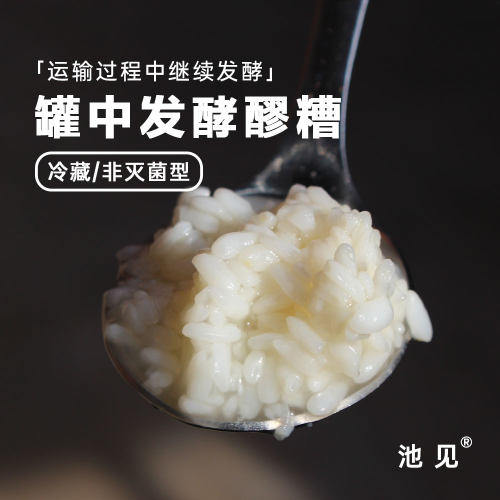 原味醪糟非灭菌型有活性酵母菌
