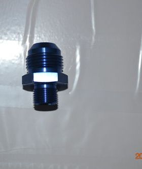 AN12转换螺丝，M14X15。改装耐高压AN油管接头 铝合金转接头