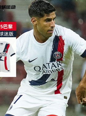 SFS耐克Nike 24/25/26巴黎客场球迷版球衣短袖足球服男FN8781-101