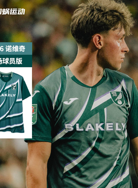 SFS荷马Joma 25/26诺维奇客场球员版球衣短袖足球服男5156FP0569