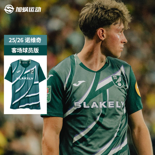 荷马25/26诺维奇客场球员版球衣