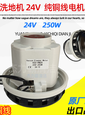 电瓶洗地机电机 24V 马达 V2Z-PB25 24V 250W 扫地机电动机 风机