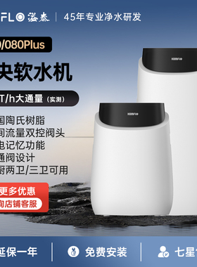 溢泰软水机家用中央软水机全屋净水别墅除水垢美国陶氏060080