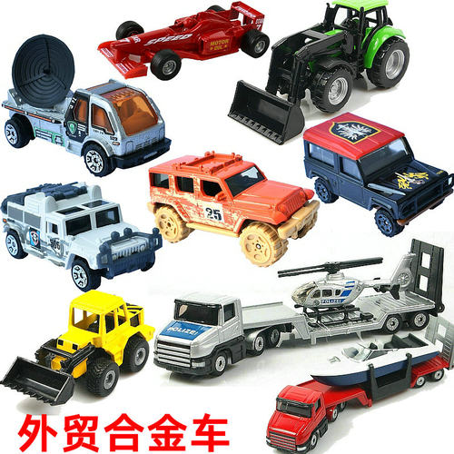 仿真车模工程车越野合金儿童玩具
