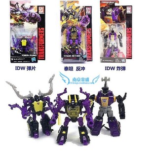 变形玩具金刚IDW指挥官级机器昆虫反冲弹片屠夫炸弹盒装包邮10CM