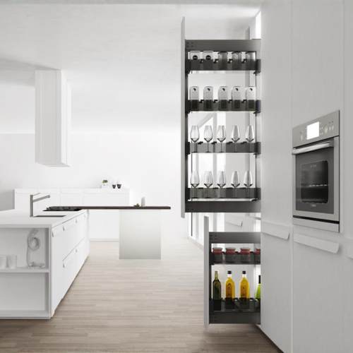 6层凯铂丽柏窄拉篮阻尼抽拉