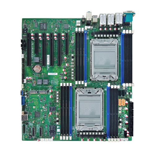 国产兆芯40000 32核双路服务器主板，主频2.5GHz
