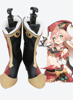 原神cos鞋定做烟绯cosplay鞋支持来图定制包邮