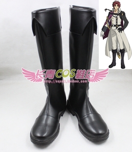 终结的炽天使cosplay鞋子 克罗里 尤斯福德cos靴子