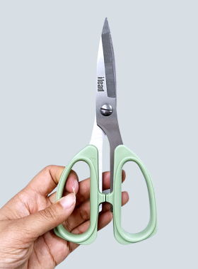 爱立德170407不锈钢强力剪刀办公家用剪厨房剪子大号手工大力剪刀