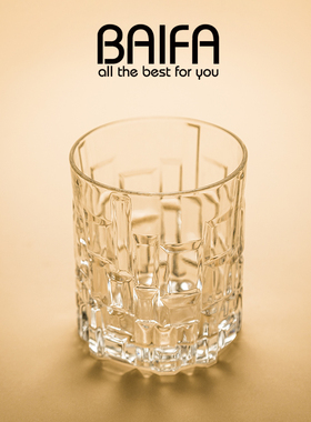 家用藤编玻璃杯家用浮雕水杯咖啡杯饮料杯创意编织喝水杯子冷饮杯