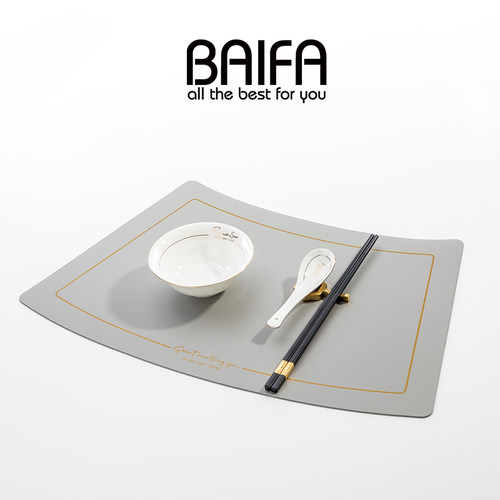 BAIFA扇形防油隔热餐垫