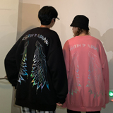 主推涅槃重生七彩烫金情侣卫衣外套大码H551P38男类，男装卫衣，电商A341