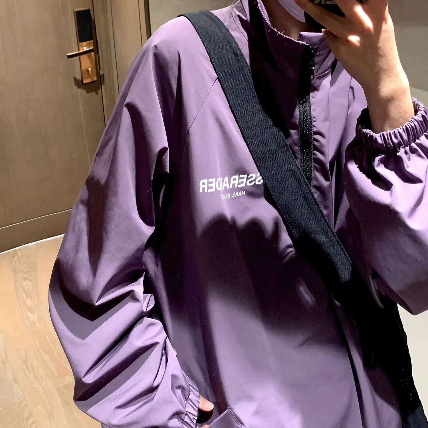中性风冲锋衣骑行服半开领立领夹克户外机能风外套男女H872P78,男装夹克,电商A341