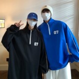 2022情侣装秋装新品运动学院风情侣卫衣团购班服H757P68女，女装卫衣/绒衫，电商A341