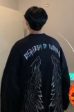 主推涅槃重生七彩烫金情侣加厚卫衣外套大码H551-1P45男类，男装卫衣，电商A341