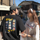 灌篮高手周边新品情侣短袖T恤衫重磅大码宽松球衣H847P28，男装T恤，电商A341