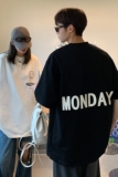 主推情侣装夏装字母笑脸印花情侣短袖T恤大码团购H741P30男类，男装T恤，电商A341